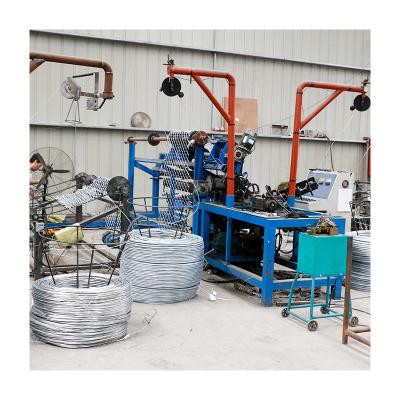 China Fully Automatic Construction Factory Wholesale Price Single Wire Chain Link Fence Making Machine for sale