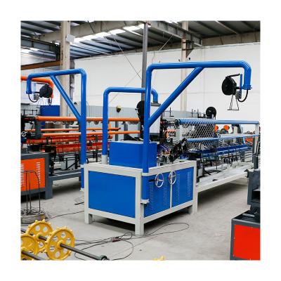 China High Quality Custom Construction Fully Automatic Chain Link Fence Making Machine With Compact Roll for sale