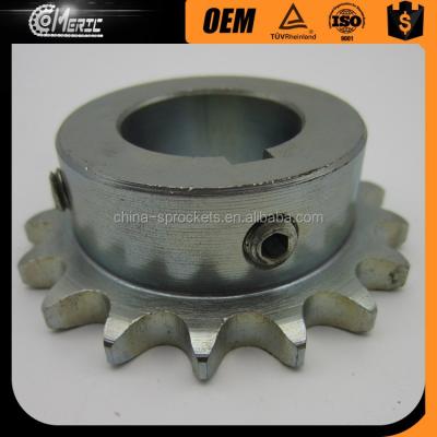 China Steel CUSTIM-BUILT FINISHED CHAIN ​​SPROCKET BORNE for sale