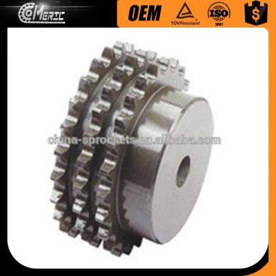 China INDUSTRIAL TRIPLEX SPROCKET STEEL B CHAIN ​​WHEEL for sale