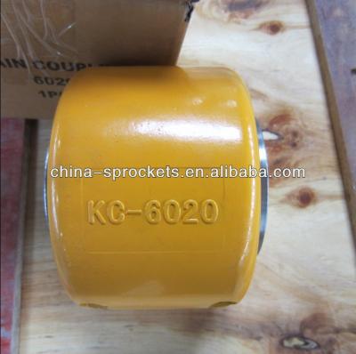 China Aluminum cover kc 6020 chain coupling for sale