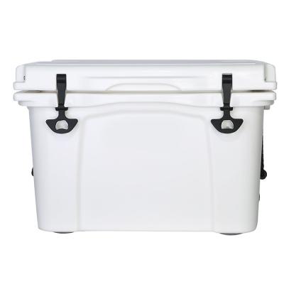 China Wholesale YETl Outdoor Commercial Cooler Fish Ice Chest Insulated Plastic Cooler 35L Increasing Box Camping Strong And Durable Keep Cool for sale