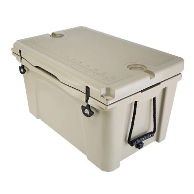 China YETl 2022 New Product 65L Rotomolded Insulated Cooler Ice Chest Camping Cooler Box For Outdoor Beach Fishing for sale