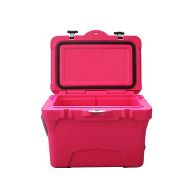 China YETl Thermal Custom Wholesale Cooler Box 20QT Ice Cooler Rotomold Waterproof Chest For Camp Storage for sale