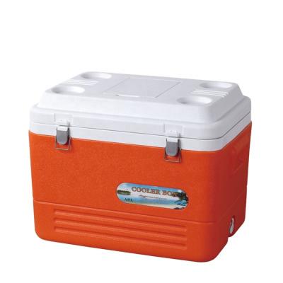 China wholesale low price large insulated outdoor camping portable plastic 45l ice chests and coolers insulated for sale