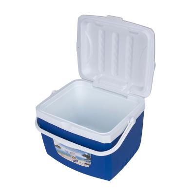 China Wholesale good quality plastic insulated ice cooler box pp good quality outdoor camping easy carry 13l eps cooler box for sale