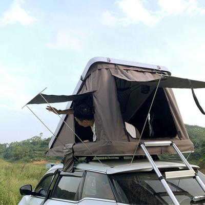 China Fashionable Top Selling UV-resistant/Waterproof/Easily Folding Camping Travel Shell Roof Top Tent For Space Triangle Hard Large for sale