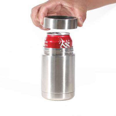 China Hotsale Amazon Sustainable Choice Stainless Steel 12oz (330ml) Insulated Beer Can Cooler Holder for sale