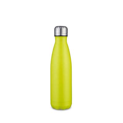 China Powder Coating Stainless Steel Double Wall Cola Bottle Shape PORTABLE High Quality Vacuum Flask for sale