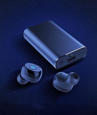 China Fashion And Durable Handsfree Waterproof Earphone Genuine TWS Noice-cancelling Wireless Earbuds With Power Bank With Factory Price for sale