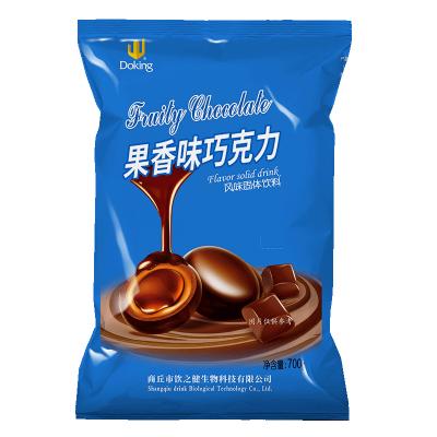 China Doking High Quality Instant Vanilla Flavor Chocolate Powder For Bubble Tea Boba Milk Tea Desserts Bake Powder for sale