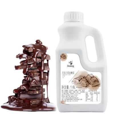 China Factory Supply Drinking Ingredients For Bubble Tea For Beverage Chocolate Syrup for sale