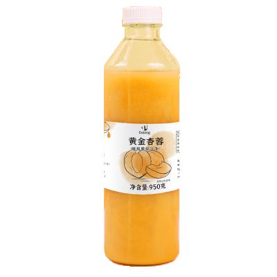 China Doking Natural New Product Frozen Yellow Apricot Juice To Replace Fresh Fruit Drink Directly And For Bubble Tea for sale