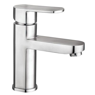 China Factory Metered Faucets Supplier Bathroom Sink Tap Sanitary Ware cUPC NSF Deck Mounted Single Handle Wash Basin Faucet for sale