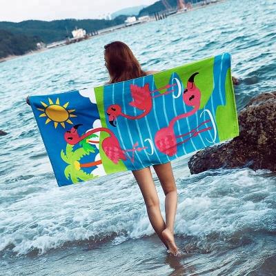 China QUICK DRY Adults Sized Hot Selling Beach Towel Cotton Soft And Absorbent for sale