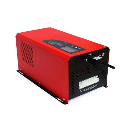 China Home AC 220V 230V 240V LOW FREQUENCY Solar Power System WAVE 6000W SINGLE PHASE 48VDC OFF GRID SOLAR INVERTER WITH AC CHARGER for sale