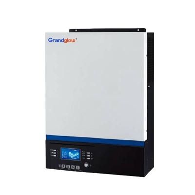 China 5k Three Phase Hybrid High Frequency Reverse Control Integrated Machine Solar Inverter With Mppt Controller 400X300X115mm for sale