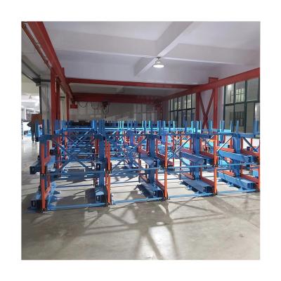 China Corrosion Protection Around Steel Multi Layer Unwinding Cantilever Storage Rack for sale