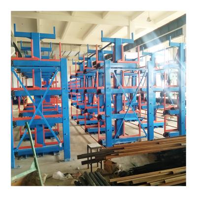 China Corrosion Protection Unwinding Cantilever Rack Heavy Duty Industrial Racking Systems Suitable For Panel / Tube Materials Storage for sale