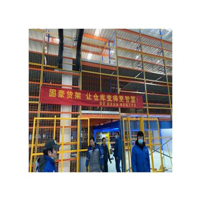 China Corrosion protection mezzanine rack shelf system with strong loading capacity and durable steel structure platform for sale