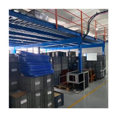 China Corrosion Protection Best Selling Strong Capacity Stainless Steel Warehouse Storage Mezzanine Platform for sale