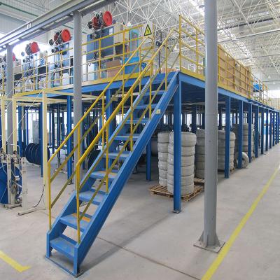 China Detachable Steel Corrosion Protection Deck Racking System Mezzanine Floor Suppliers for sale