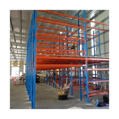 China Corrosion Protection Mezzanine Manufacturer Warehouse Systems Mezzanine Floor Metal Deck Steel Storage for sale