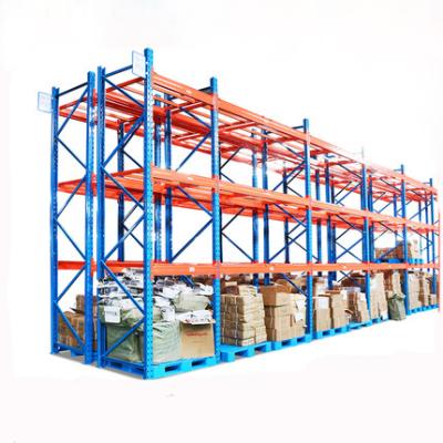 China Display Rack Selective Racking System Heavy Duty Pallet Rack Systems For Industrial Storage Solutions for sale