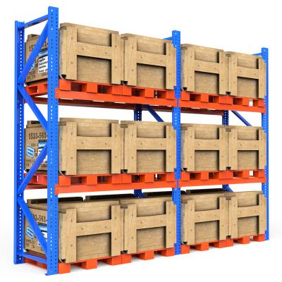 China Popular Corrosion Protection Warehouse Racking System Cargo Position Racks For Industrial Warehouse Use Pallet Racking for sale