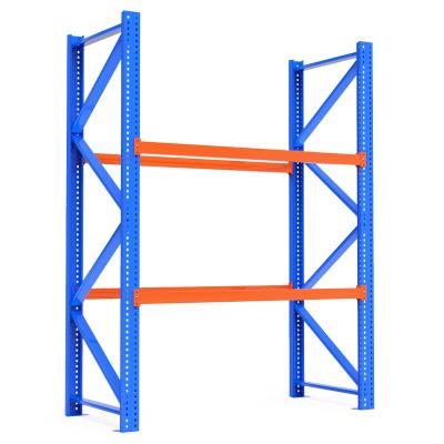 China Corrosion Protection Space High Rate Pallet Racking System Utilization For Warehouse Storage Logistic Beams Rack for sale