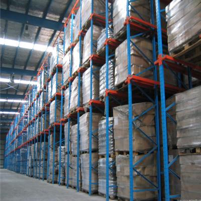 China Corrosion Protection Heavy Duty Storage Rack Warehouse Shelves Drive-In Pallet Racking System for sale