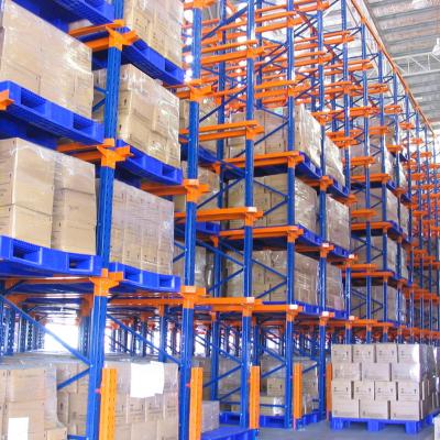 China Customized High Quality Corrosion Protection Warehouse Storage Rack Rack In Racking System High Density Pallet Rack for sale