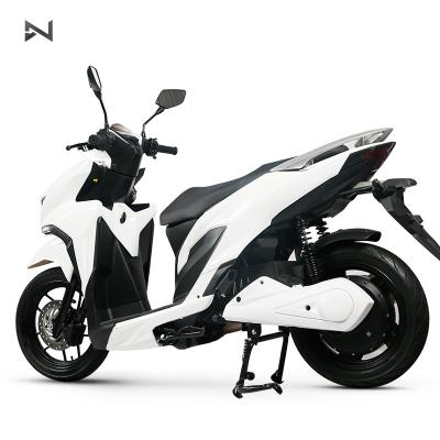 China New Design LX09 Motorcycle 55kmh Dual 60V18Ah Lithium Battery Unisex Adult Electric Scooter for sale