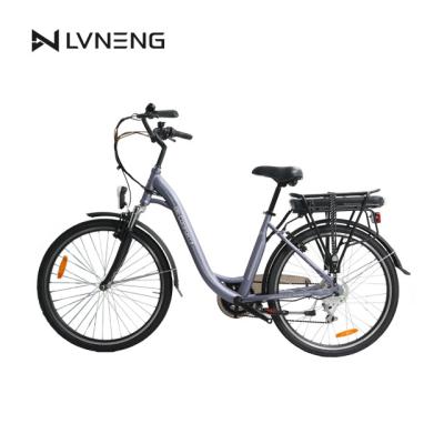 China Cheap bicycle 26 inch best steel electric bike for adult for sale