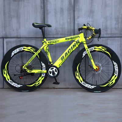 China China Factory New Steel Bicycle Tire 700*23C 25C Road Bike Steel Disc Brake With 24 Speed for sale