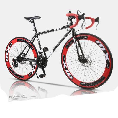 China OEM 21 speed china road bike steel bicycle/wholesale cheap 700c road bikes for men /high quality racing roadbike cycle with disc brake for sale