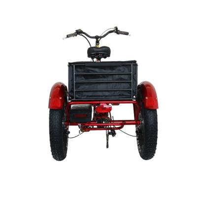 China Steel/cheap fat tire newspeed electric alloy electric tricycle 500W/1000W snow tricycle 26inch 3 wheel for sale