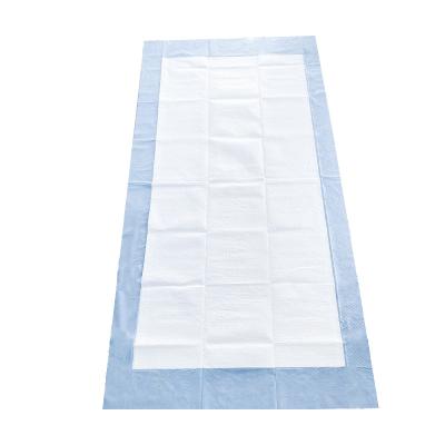 China 190cm*100cm Disposable Adult Underpad Nurse Incontinence Dry Surface UnderPads For Adult Custmized for sale