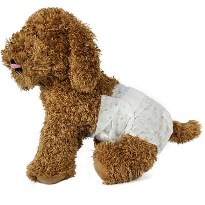 China Pet Dog Diaper Disposable Female Sustainable High Absorbent Disposable Diapers With Indicator for sale