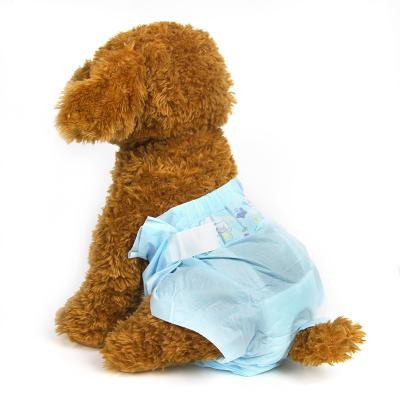 China Viable Dog Puppy Diapers Super Absorbent Disposable Diaper For Pet for sale