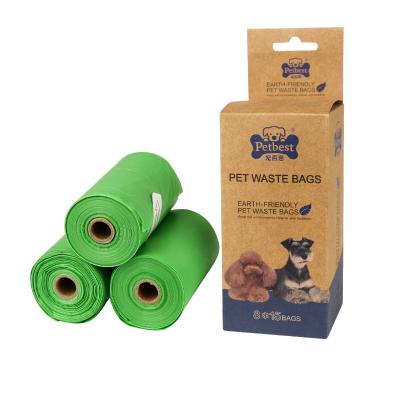 China Custom Small Animals Print Dog Poop Bags Disposable Biodegradable Dog Poop Waste Bags for sale