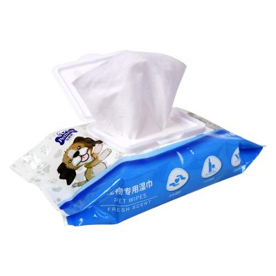 China Sustainable Wholesale Latest Design Disposable Biodegradable Pet Wipes For Dog for sale