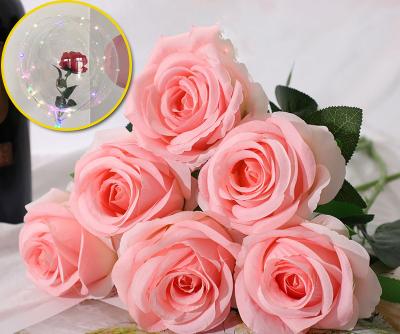 China Beautiful real touch Rose Artificial Flowers Single Bulk colorful decorative silk latex artificial white roses for wedding decor for sale