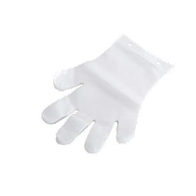 China Fast Delivery Best Popular Durable Hard PE Disposable Polyester Plastic Cleaning Glove for sale