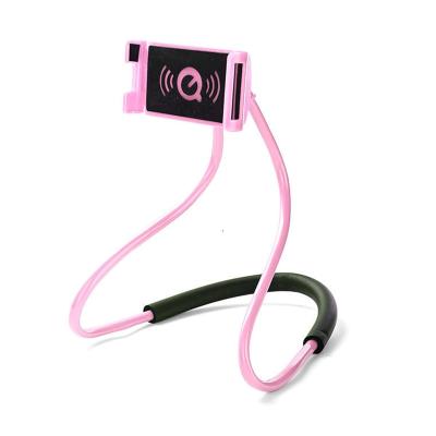 China Adjustable Neck Mobile Phone Holder With 360 Rotation Multifunctional Creative Car Mobile Phone Holders Stand for sale