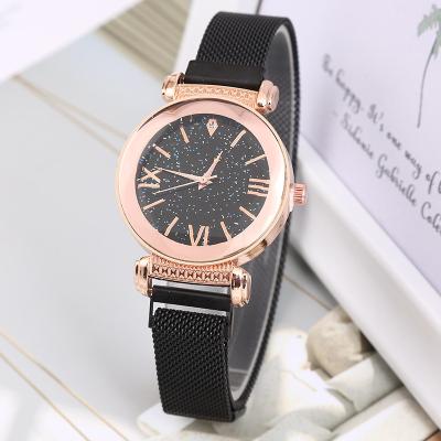 China Wholesale Time Customized Quartz Steel Watch Starry Sky Ladies Wristwatches for sale