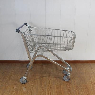 Chine Classical Style 90L Round Corner Promotional European Chair Grocery Shopping Trolley à vendre