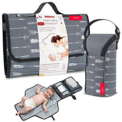 China 100% Eco-friendly Portable Baby Changing Mats For Newborns And Toddlers for sale