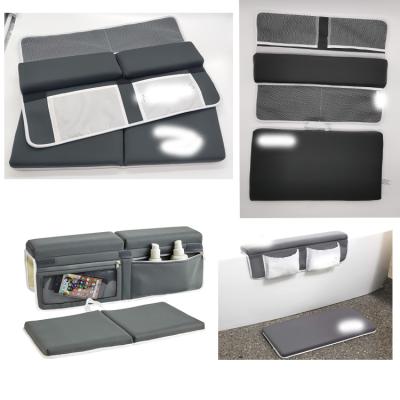 China Viable Dark Gray Color Bath Kneeler and Deluxe Elbow Rest Set for sale