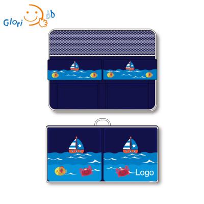 China Sustainable Ocean Fish Patterns Bath Kneeling Mat And Elbow Rest Pad for sale